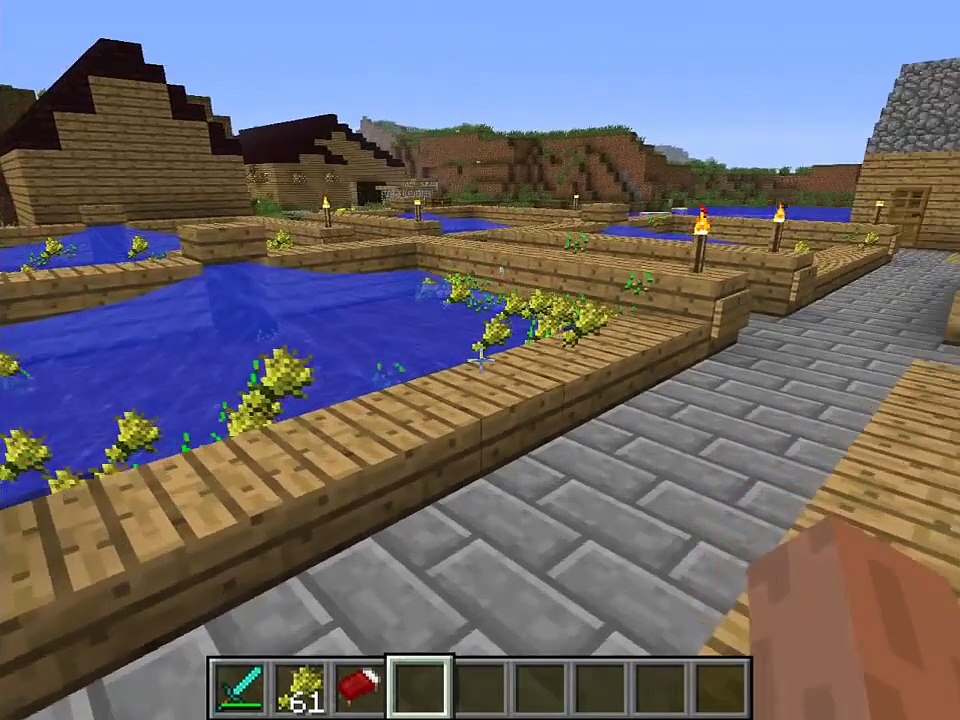 Minecraft  Ideen zum Bauen (Große Farm)