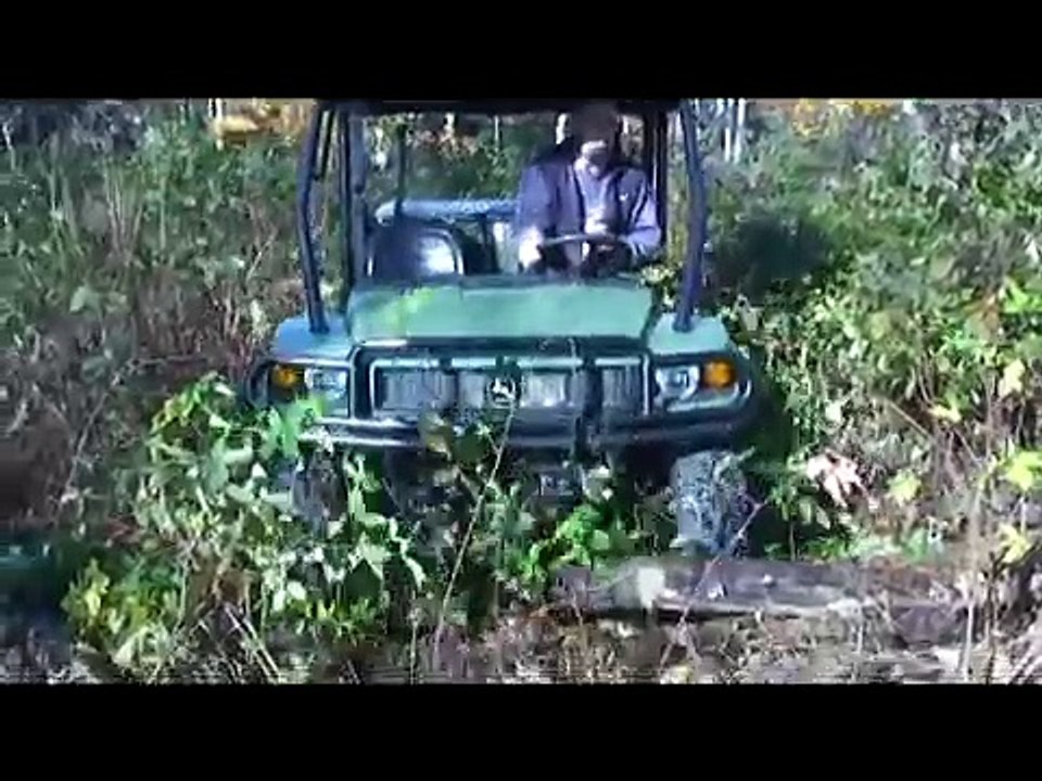 2008 John Deere Gator XUV Riding Around.