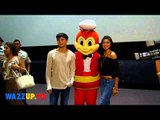 James Reid and Nadine Lustre Surprised Jollibee Twitter Contest Winners of PSHR Screening