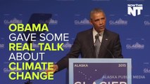 Obama Urges Immediate Action on Climate Change