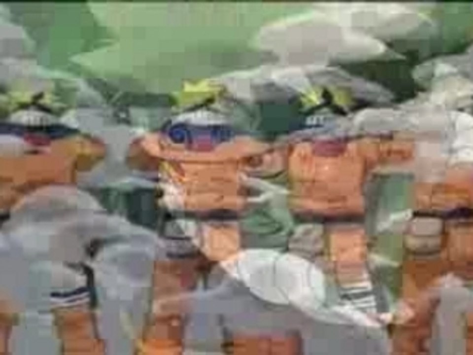 Manga clip ninjas in action