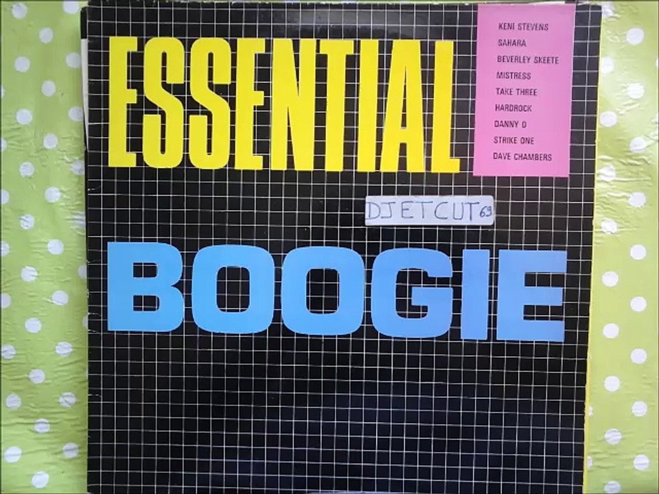 DANNY D. & COLLUSION -PARTY PEOPLE(SAY YO)(RIP ETCUT)ESSENTIAL BOOGIE ELITE REC 85