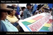 PLANTÓN DE LAS ORGANIZACIONES DE LA SOCIEDAD CIVIL - Lima Perú