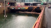 Lower Manhattan Flooding Battery Park Tunnel Submerged