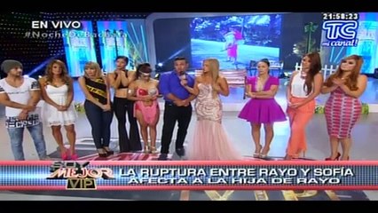 Rayo "No voy a seguir con este circo que armó Sofía"