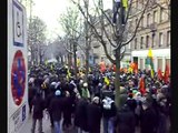 Strasbourg 14/02/09 , 15 Subat Protesto Demo PKK Baskan Öcalan icin Part 1