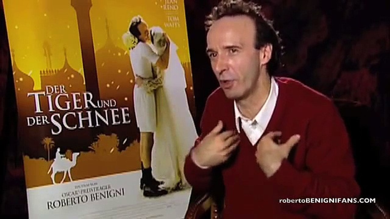 Roberto Benigni interview for 'La tigre e la Neve'