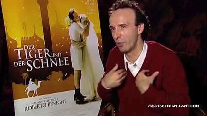 Roberto Benigni interview for 'La tigre e la Neve'