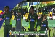 Shoaib Malik all last ball Sixes & Finishes the match in style
