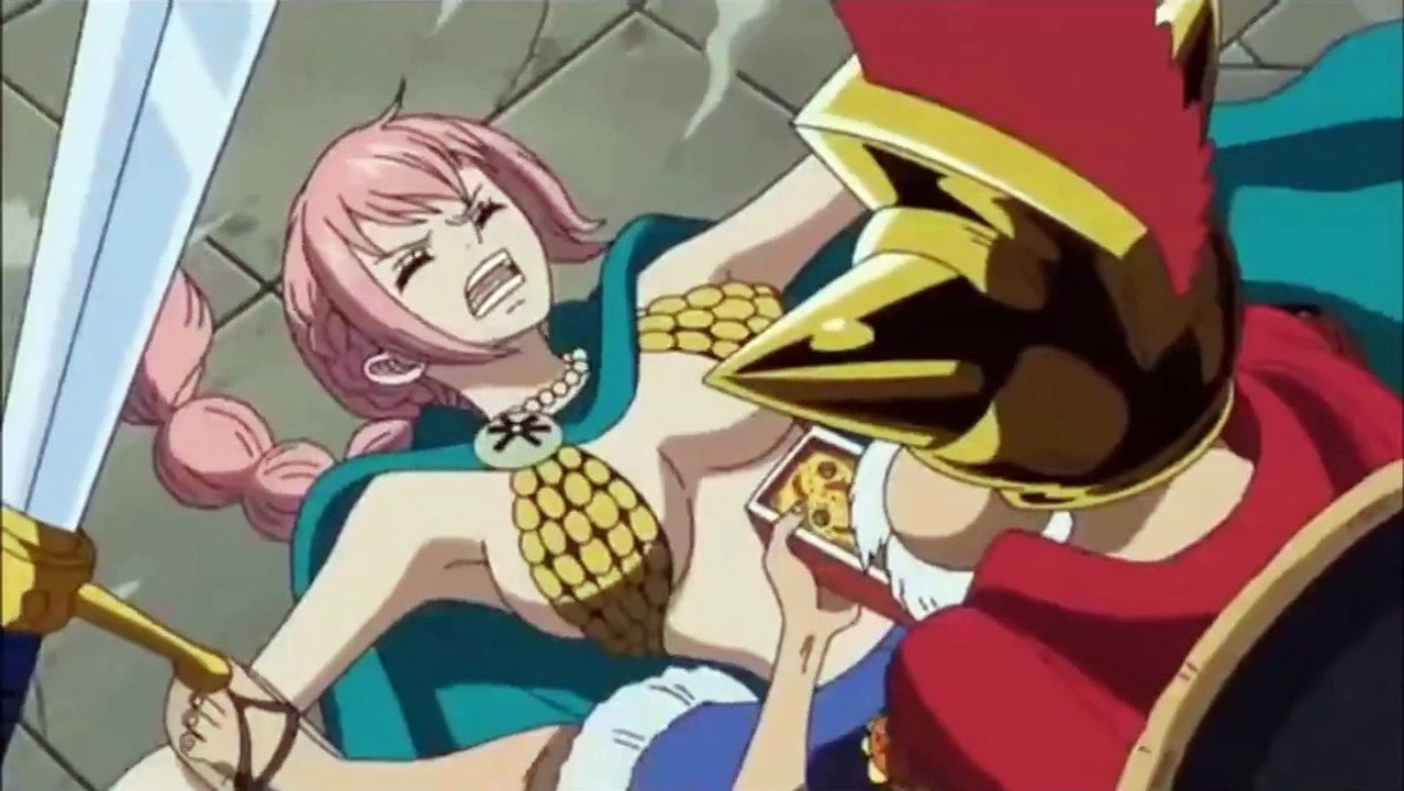 One Piece Rebecca vs Luffy