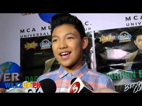 Part 1 Darren Espanto Birthday Concert Presscon Interviews