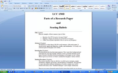 How to write a research paper and a literature review paper