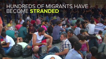 Hungary Shuts Down Train Station Amidst Migrant Crisis