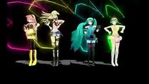 Vocaloid - Luka, Lily, Miku, Gumi.