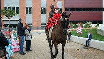 Abríos y jinetes feria de Abril