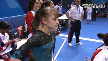 体操の天才少女　ヴィクトリア・コモワ 団体 Part.2