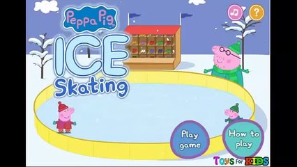 Peppa Pig Ice Skating Game - Free Online Peppa Pig Games