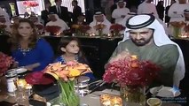محمد بن راشد يحضر حفل استقبال المدعوين الى كأس دبي العالمي