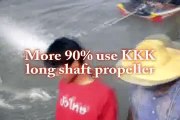 KKK Long Shaft Propeller , Long Tail Boat Racing