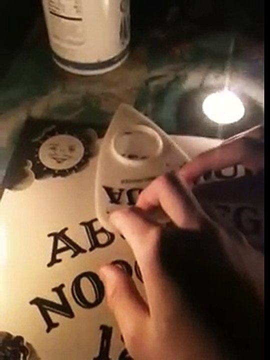 Ouija Board Session 1 - Me and Jordan/Good Spirit?