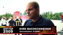 S-GARD Safetytour 2009 -  Feuerwehr Realbrandausbildung in Bayern TV Bericht / Atemschutz Ausbildung