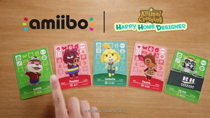 Animal Crossing Happy Home Designer - Amiibo Cards Trailer