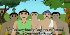 Jataka Tales - Moral Stories for Children - The Intelligent Jackal - Animated/Cartoon Stories