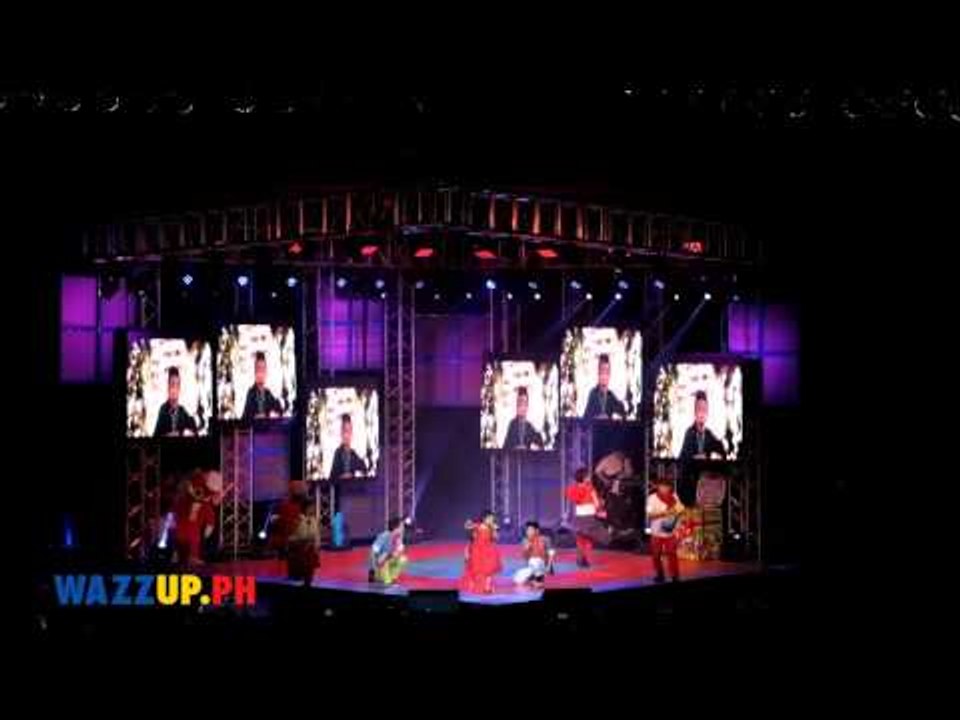 The voice kids sing Maaga ang Pasko in their all in concert lyca darren JK darlene