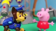 PAW PATROL & Peppa Pig Rescue Training Center NEW Chase Paw Patrol Toys DisneyCarToys
