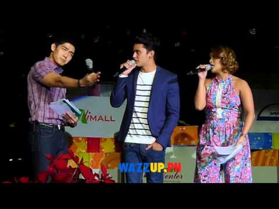 James Reid at the Araneta Center Christmas Tree Lighting 2014 Part 2