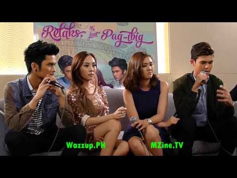 Relax Its Just Pagibig Presscon Part 4 with Julian Estrada, Sofia Andres, and Inigo Pascual