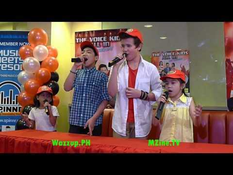 Part 2 The Voice Kids Concert Presscon with Lyca Darren Juan Karlos Darlene