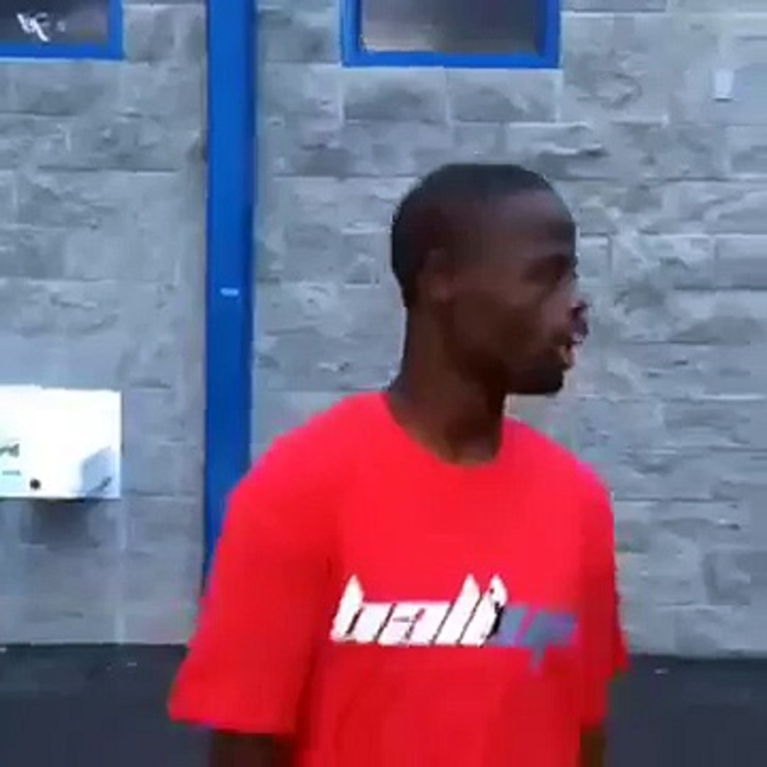 ⁣street basketball