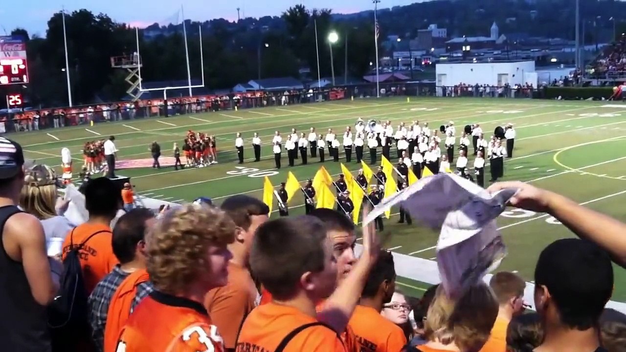 East vs West High Football Game and East TN Largest Flashmob 2012