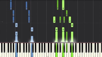 STEVEN UNIVERSE   Piano Medley Synthesia Tutorial