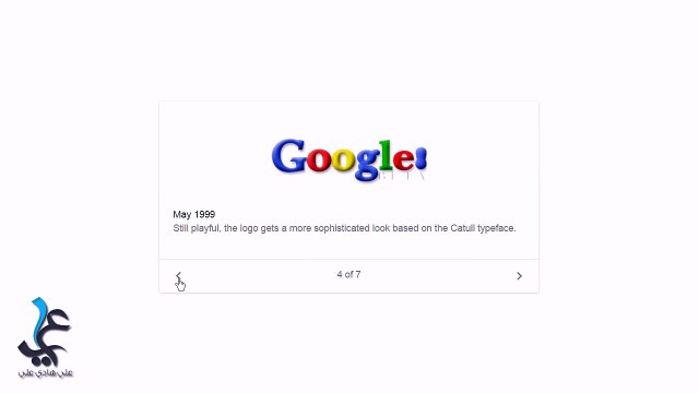 تاريخ تطور شعار كوكل 1998 2015 Google Logo History