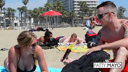 Picking up hot & sexy California girls with a massage   Funny prank