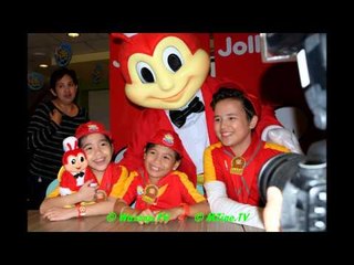 Photo Slideshow of the Voice Kids at the Jollibee Maaga ang Pasko Launch Part 2