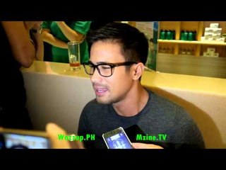 sam milby at diana stalder opening talks about his upcoming projects and album