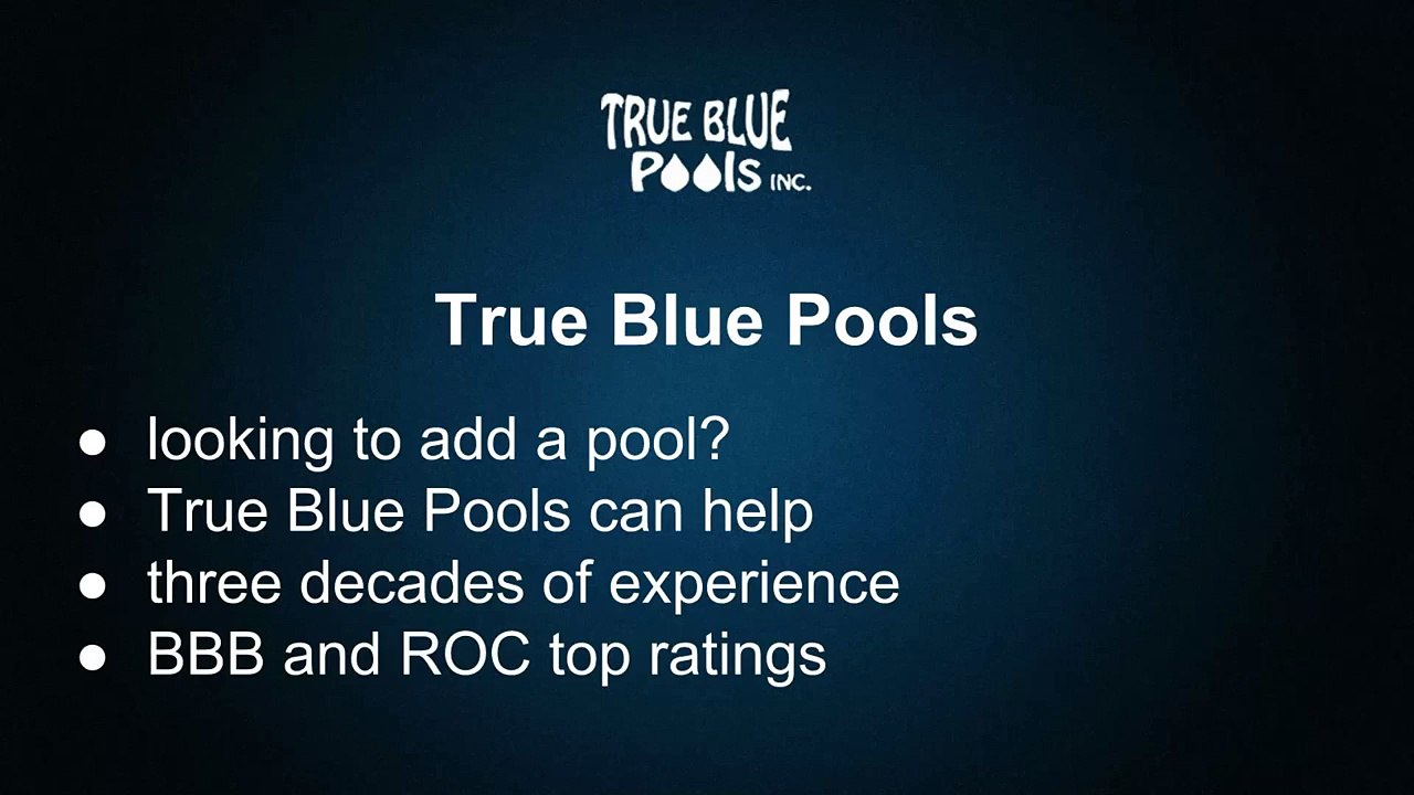 North Phoenix Custom Pool and Spa Contractor - True Blue Pools
