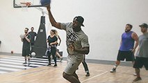 Dwyane Wade Viciously Takes Out Dodgeball Opponent