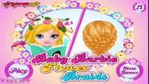 Baby Barbie Flower Braids ♥ Barbie Hairstyle ♥ Barbie Game for Girls