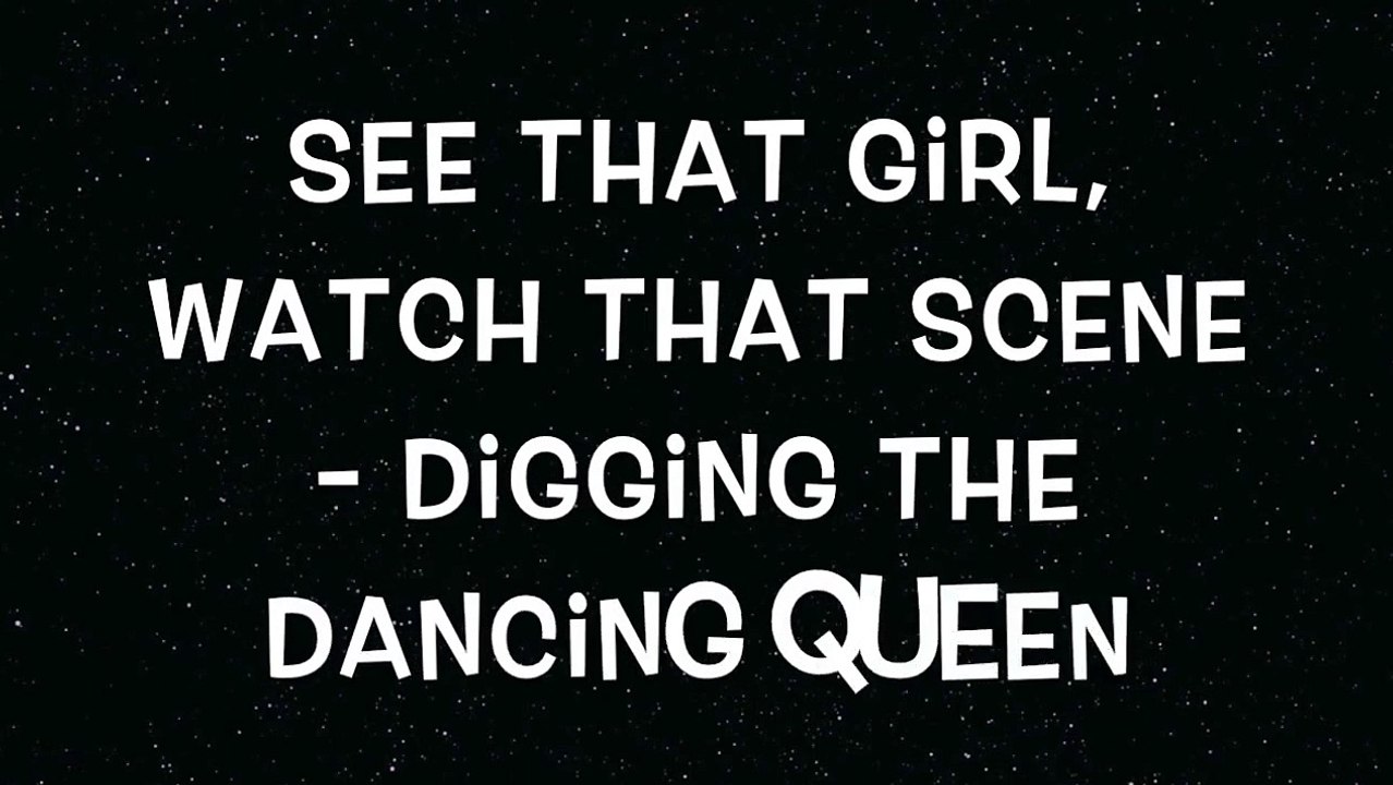 Dancing Queen Karaoke w/ Lyrics video Dailymotion
