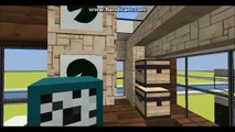 Minecraft - 7x7 Small Modern House - In Flows HD and the Default Resource Pack
