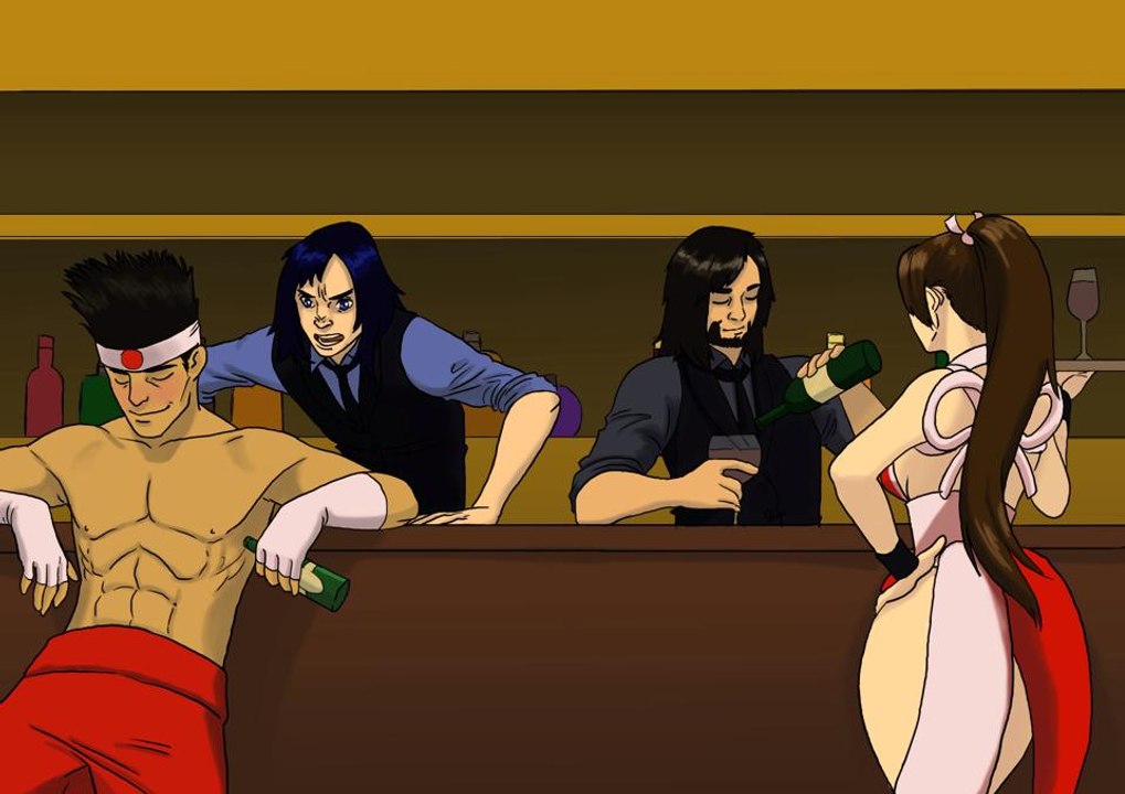 Feast of Geeks King of Fighters Cocktails