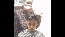 Undercut Transformation (clippers, scissors, and clipper over comb technique)