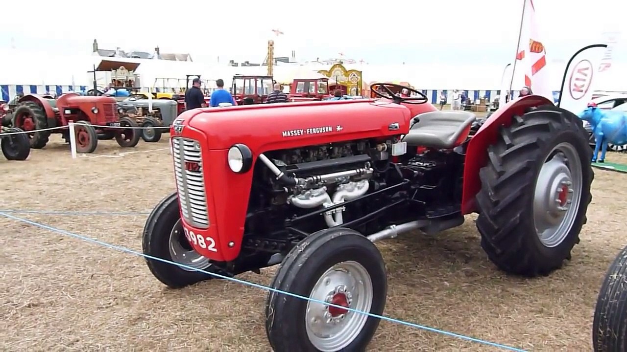 Massey Ferguson 35 Powered by a Jaguar V12 Engine