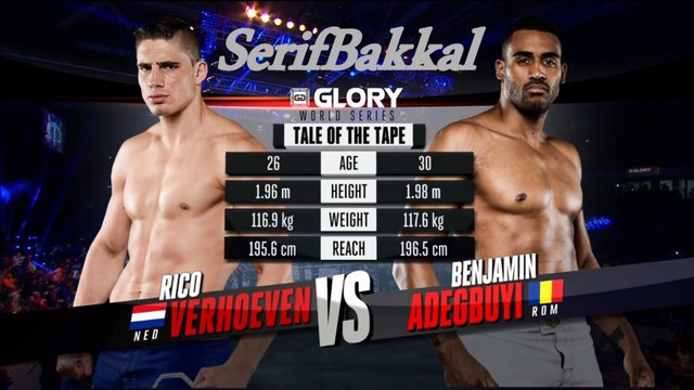 Rico Verhoeven - Benjamin Adegbuyi GLORY 22 France (Bilgehan Demir Anlatımı)