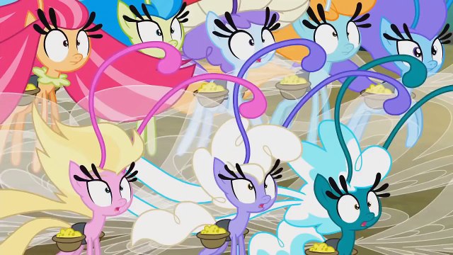 MLP: FiM - Mane 6 Transformed into Breezies (Full Scene) It Ain't Easy Being Breezies [HD]