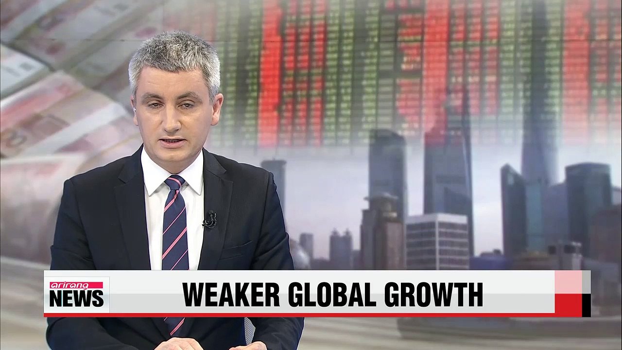 IMF chief sees weaker than expected global economic growth